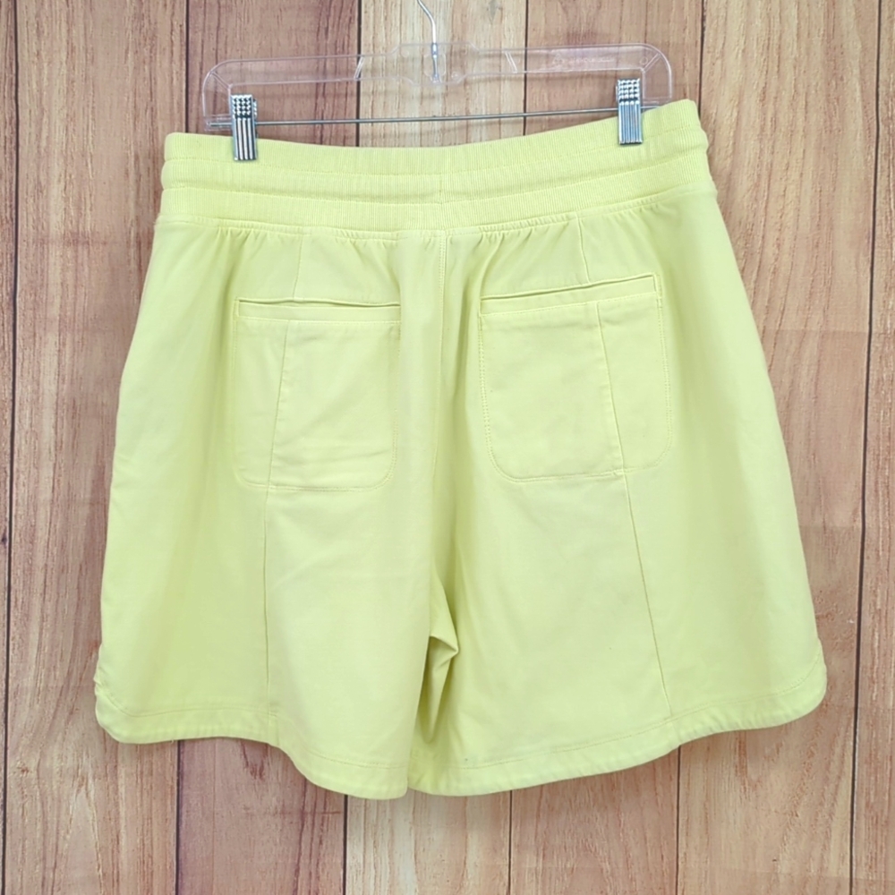 ATHLETA  Farallon Midi Short, Yellow Sz L - Picture 4 of 7